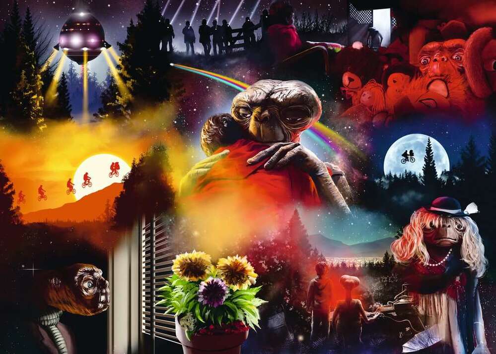 Ravensburger Jigsaw Puzzle : E.T. The Extra-Terrestrial 1000pc